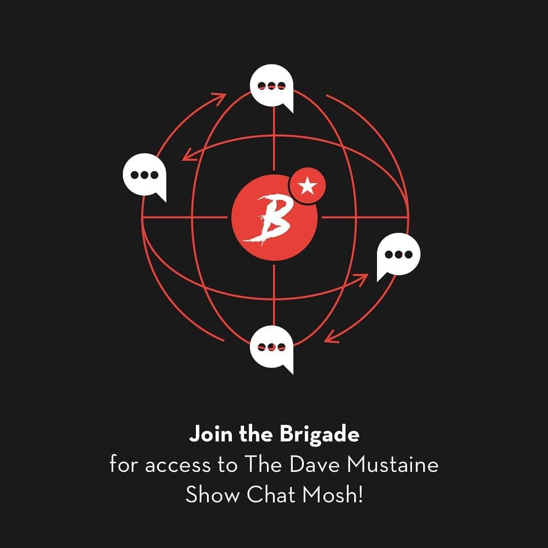 Megadethのインスタグラム：「The Dave Mustaine Show just got even better for it’s biggest fans! Given the massive influx of new audience over its 100+ shows, Gimme proposed, and Dave agreed, to improve the fan experience by making the LIVE CHAT a Brigade members-only experience. While Dave’s show on Gimme Radio remains available to free subscribers, the chat has become a bit overcrowded and chaotic, and not without some bad apples that take time and attention away from the fans. By opening the chat to Brigade subscribers, those in the chat will get a more meaningful interaction with Dave, and also a better chance at shout-outs, giveaways and more. PLUS, as members, they receive access to all of the past Dave Mustaine shows, a discount on all Megadeth and Dave items in the Gimme store, a Gimme personalized Brigade patch, and more. To experience Brigade membership, make sure to update your app (all members) and go to gimmemetal.com/#/m/brigade to join now and chat with Dave Thursday at 3pm ET / 12pm PT」