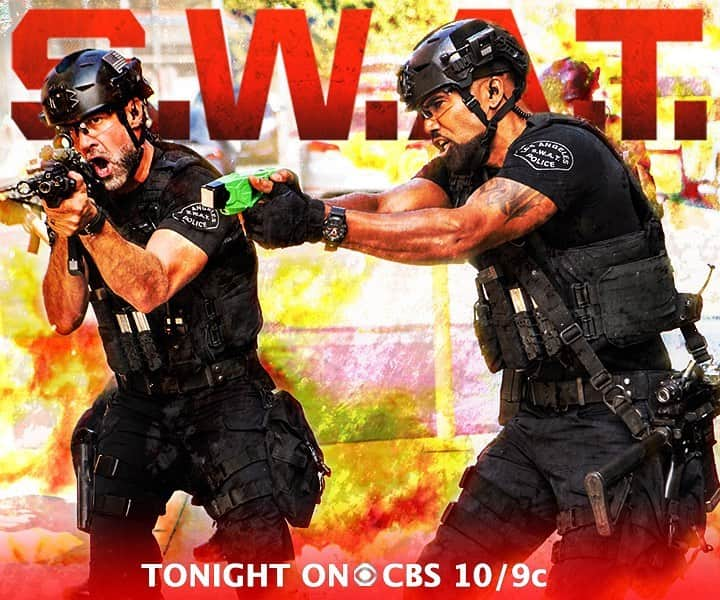 シェマー・ムーアさんのインスタグラム写真 - (シェマー・ムーアInstagram)「Who’s ready for another wild episode of @swatcbs TONIGHT ?! Drop that 🔥💣💥 in the comments!!!! #swat #lapdswat #rollswat」12月17日 11時39分 - shemarfmoore