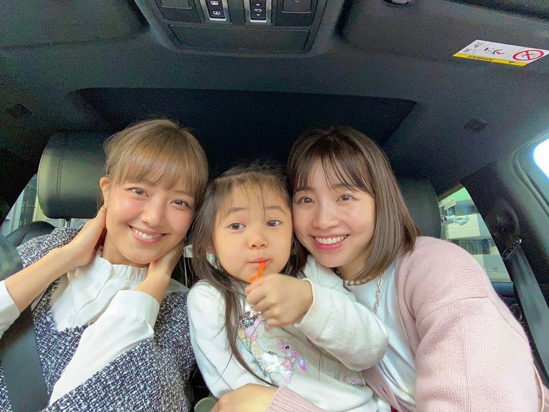 青山あみのインスタグラム：「いつかの♡やっと会えた！ 話が尽きない😂可愛い親子に癒された日☺︎ また行こうね🌼💕」