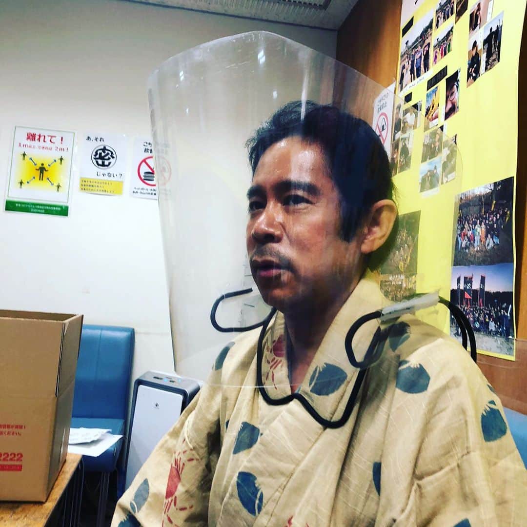 岡村隆史のインスタグラム：「大河 #騏驎がくる 菊丸、クランクアップ いっぱいNGだしてすいませんでした。」