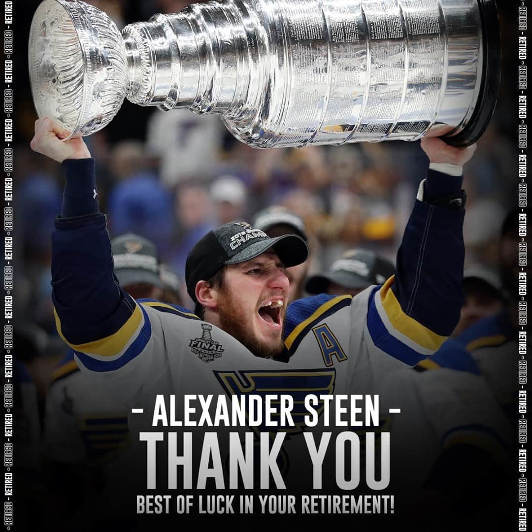 NHLさんのインスタグラム写真 - (NHLInstagram)「After 15 seasons, Alexander Steen is calling it a career.   All the best in retirement!」12月18日 0時38分 - nhl