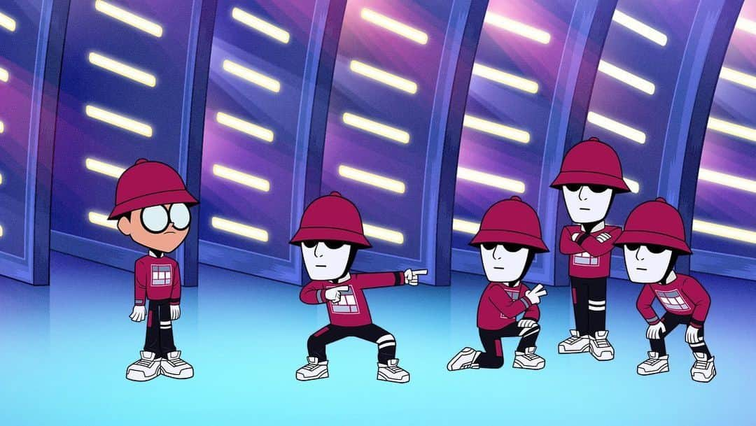 Jabbawockeezさんのインスタグラム写真 - (JabbawockeezInstagram)「Meet the newest member of the crew!  @jabbawockeez x #TeenTitansGo coming Jan. 8 on @cartoonnetworkofficial @warnerbrosanimation #CartoonNetwork #WBAnimation  Don't miss us in the 300th episode of Teen Titans!!!」12月18日 1時11分 - jabbawockeez