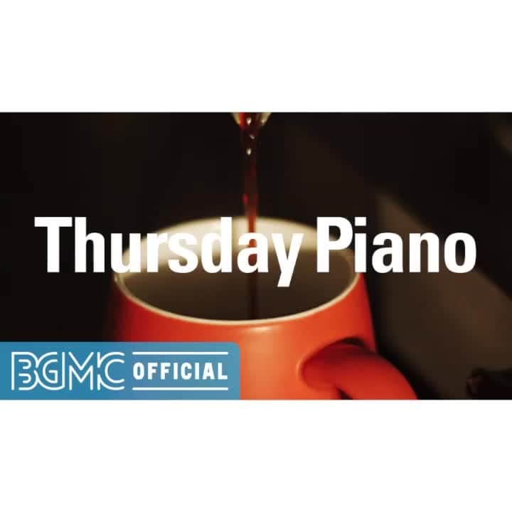 のインスタグラム：「Thursday Piano: Relaxing Music for Stress Relief - Quiet Background Music to Calm Lounge Rest  Please check the full version on #YouTube from the profile URL.  #BGMC #BGMClife #BGMchannel #StayHome #piano #relaxing #rest」