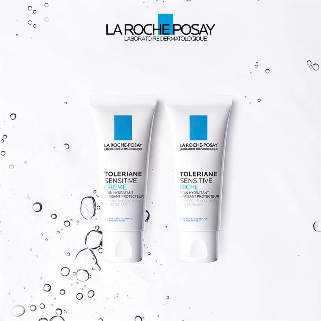 LA ROCHE-POSAY JAPAN ラロッシュポゼのインスタグラム：「＼ 乾燥が気になる冬に欠かせないアイテム ／ . #トレリアンセンシティブ は、セラミド配合のなめらかクリーム。うるおい成分を70%以上配合。ベタ付きにくいなめらかなクリームで、しっかり保湿します！ . #トレリアンセンシティブリッチ は、乾燥が気になる敏感肌の方にオススメしたい濃密保湿クリーム。うるおい成分を70%以上配合しており、48時間後も保湿効果が持続します✨乾燥しやすい冬に1本あれば、とても便利なアイテムです！ お客様からは「朝のメイク前のスキンケアに使うと夕方までしっとりします。」「こってりしたクリームなのに、塗ってしばらくすると肌になじんでさらっとして、とても使いやすい」というお声を多くいただいています！ . ✔︎朝ケアしても、すぐ乾燥を感じる ✔︎乾燥で肌がカサカサし、粉をふいてしまう こんなお悩みを抱える方にオススメの商品です。是非チェックしてくださいね🌿 . トレリアン センシティブ 40mL 4,400円（税込） トレリアン センシティブ リッチ 40mL 4,400円（税込） . #ラロッシュポゼ #larocheposay #トレリアンセンシティブ #乾燥肌 #乾燥肌ケア #潤い肌  #敏感肌 #スキンケア #ドクターズコスメ #皮膚科医 #乾燥対策 #保湿ケア #保湿クリーム #基礎化粧品 #美容好きな人と繋がりたい #ライフスタイル #スキンケア購入品  #低刺激設計 #スキンケアマニア #肌メンテナンス #美肌 #美肌になりたい #肌ケア #デイリースキンケア #スキンケア好きさんと繋がりたい  #美容好き #美肌ケア #美肌になりたい #簡単スキンケア」