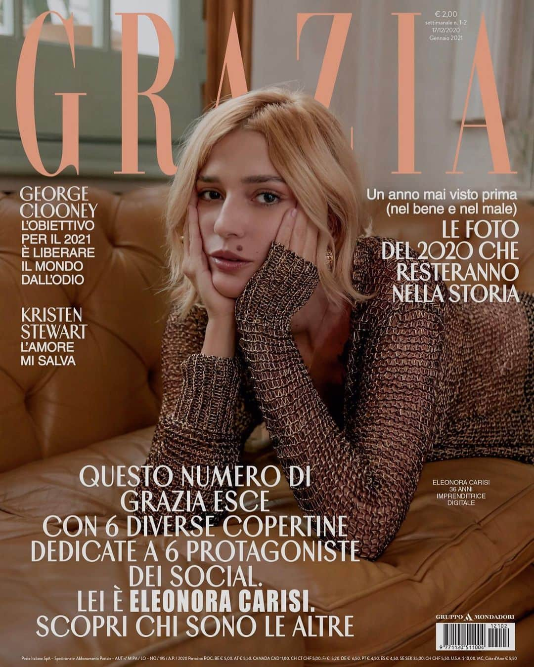 エレオノーラ・カリシさんのインスタグラム写真 - (エレオノーラ・カリシInstagram)「Ringrazio @silvia_grilli e tutto il team di @grazia_it per avermi concesso ancora dopo tanti anni uno spazio per rappresentare tutte le donne e il mio modo di vedere il mondo in questo numero davvero speciale.   Grazie a @ferragamo per aver riconosciuto in me la sua donna e al team di produzione  @robertopatella @sissybelloglio #selinborsalioglu @renospolitis   #GraziaCover  #EleonoraCarisi」12月17日 18時26分 - eleonoracarisi