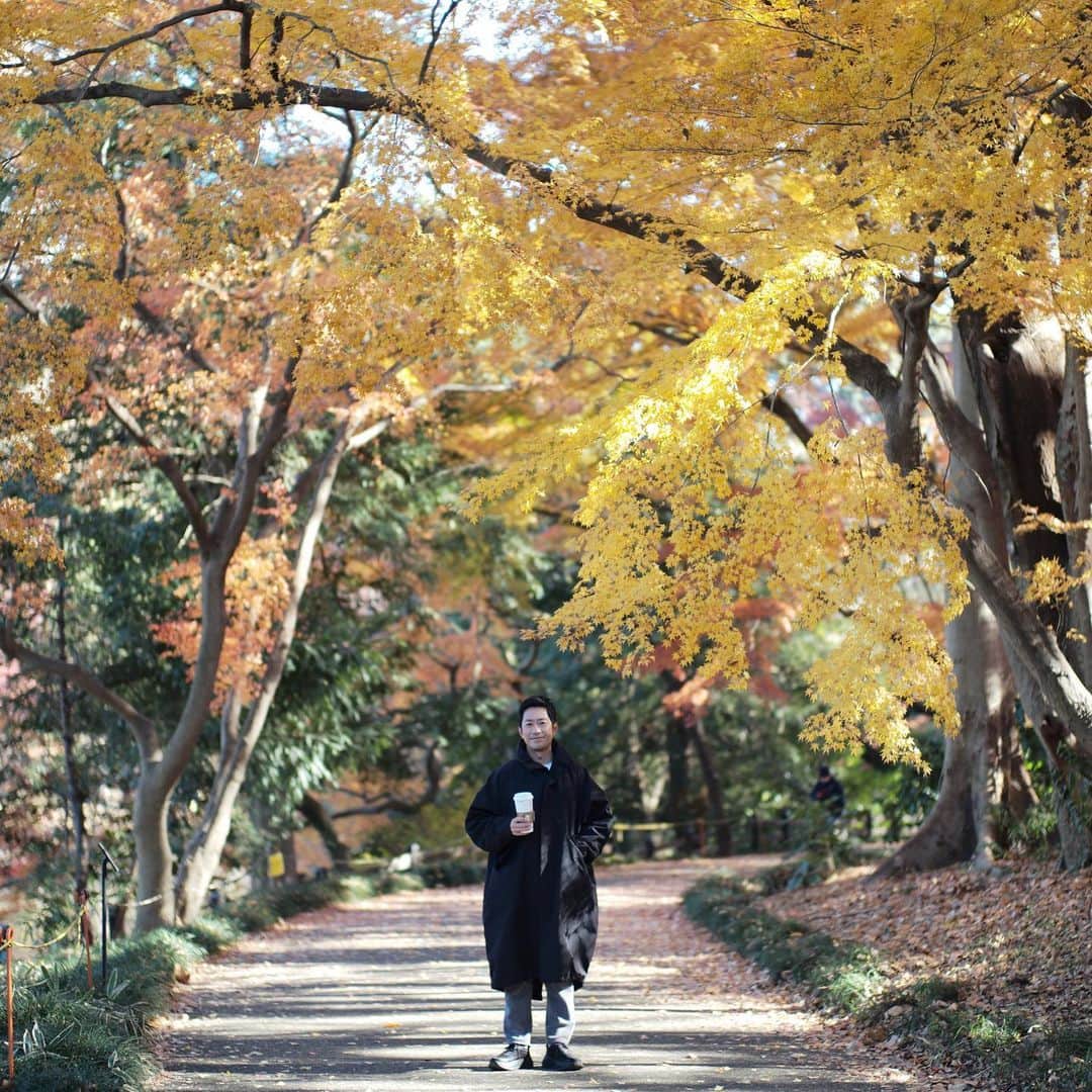 田中毅さんのインスタグラム写真 - (田中毅Instagram)「. セントラルパークに来ました  って嘘つきたくなる位綺麗でした🍂🍁  #紅葉  #公園  #散歩」12月17日 18時56分 - tanaka_ta_ke_shi