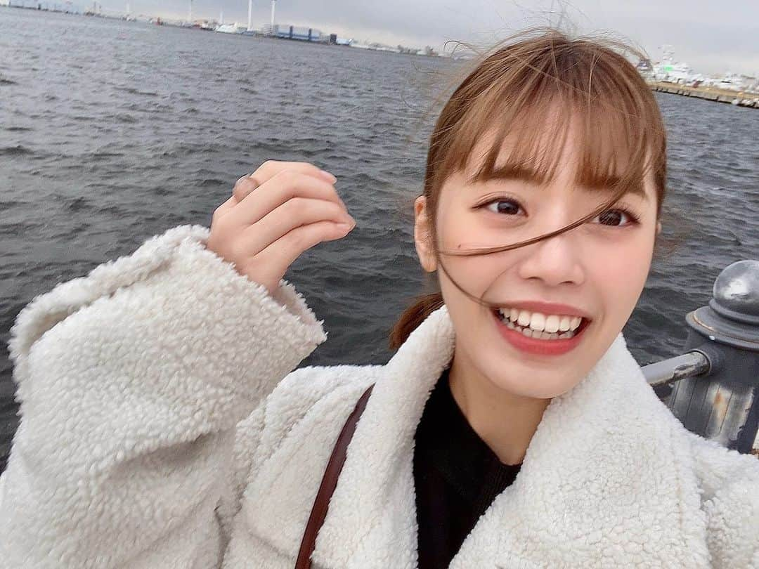 林茜実里さんのインスタグラム写真 - (林茜実里Instagram)「風がとにかく強かった🌬  海上保安庁も見えてテンション上がったー！海猿 大好きだから🥰 #赤レンガ倉庫」12月17日 19時27分 - amirihayashi_pimms