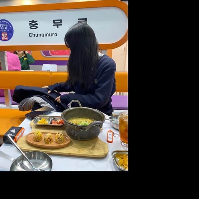 白上心望さんのインスタグラム写真 - (白上心望Instagram)「#過去pic  ・ ・ ・ 結構前だけど辛かった。韓国料理はとにかく辛い。けど定期的に食べたくなる🇰🇷 ・ ・ 天王寺に有名なチーズキンパのお店があるらしいので、コロナが終息したら行ってみようかな🤨 あ、これは鶴橋」12月17日 19時21分 - kokomo_shirakami_official