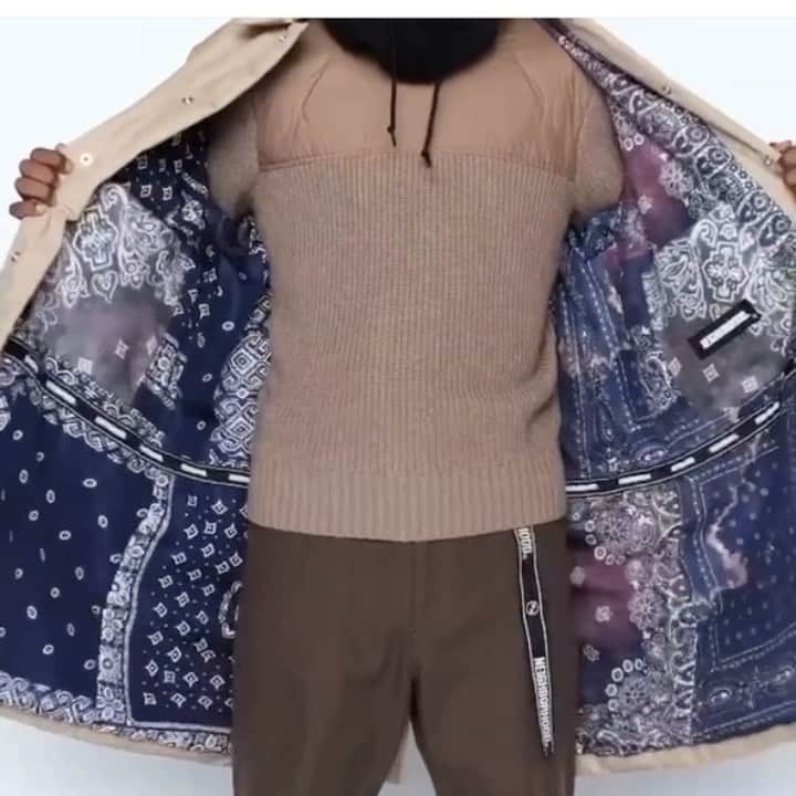 のインスタグラム：「#Repost @neighborhood_official with @get_repost ・・・  BAL / E-COAT﻿ 🔛 www.neighborhood.jp ______________________________________﻿ ﻿ #neighborhood ﻿ #nbhd ﻿ #craftwithpride #tokyo」