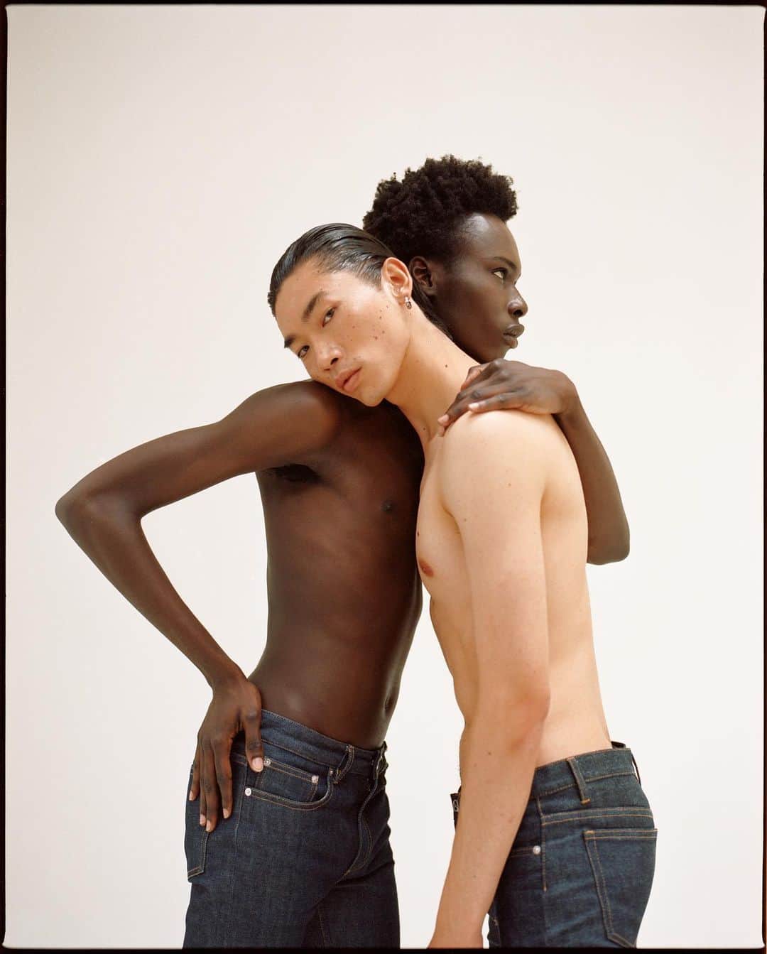 武内秀龍のインスタグラム：「Me and my friend @manniaj for @clashmagazine   Love, love and love ❤️ @clashmagazine @richarddowker @rbpm_ @harryjwclements @sophiegiamoore  @matt_biruls  #supamodelmanagement」