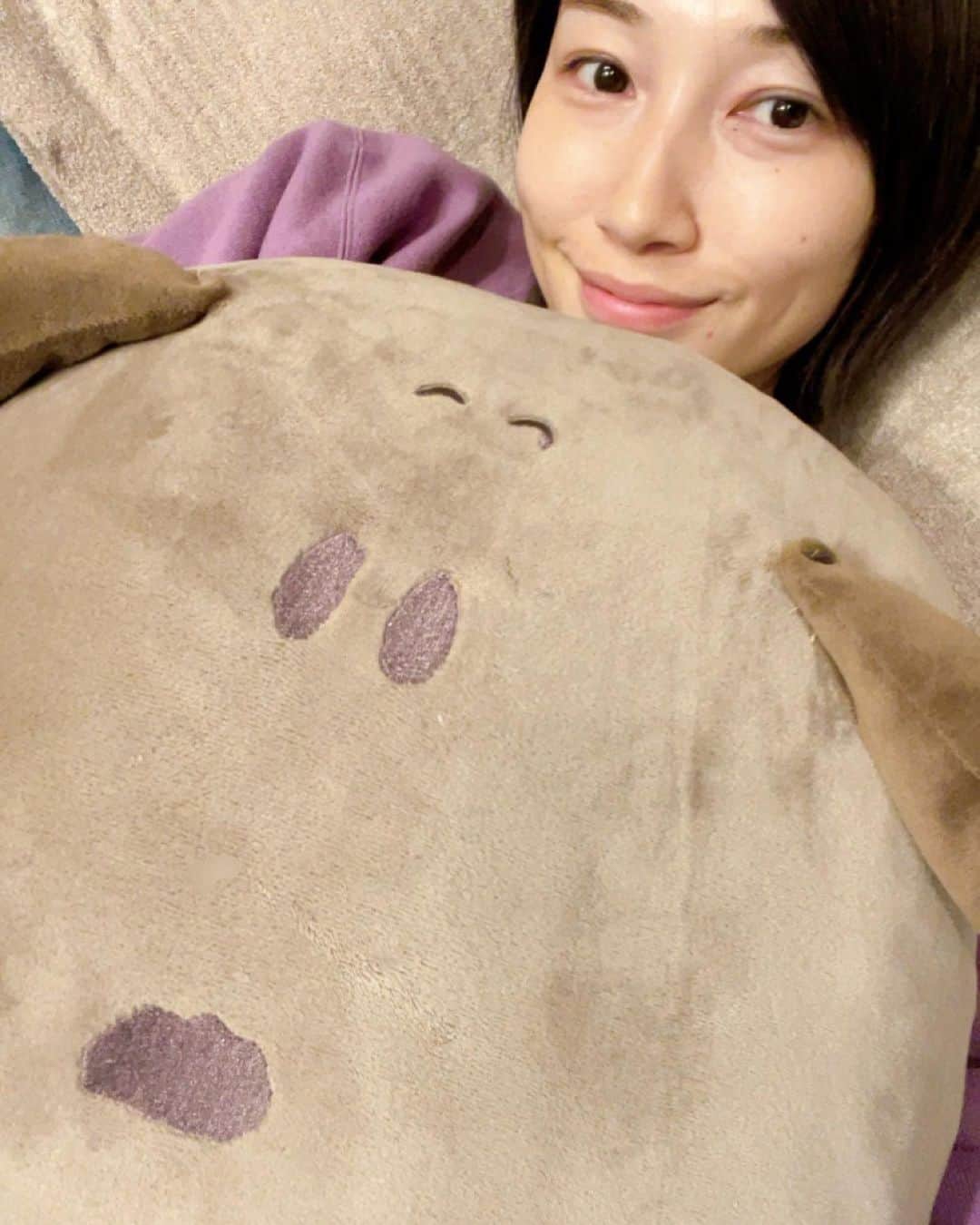のインスタグラム：「・ @nihonbashinishikawa さん konemuri お昼寝ピロー ふかふかポケットSNOOPY ・ そのまま枕やクッションとしても使えるし、中に腕を通して抱きかかえるように使う事もできる優れモノ😍💕 ふわっふわの生地でできてるから肌触りがとても気持ちいい〜🐶 ・ ブラウンだからお部屋のインテリアを邪魔しないところもすごく好きです☺️🐾 ・ #日本橋西川 #西川産業 #SNOOPY #お昼寝ピロー #PR」