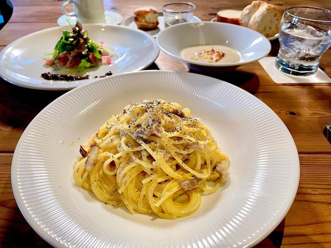 梶剛のインスタグラム：「『Ristorante hiruno』のランチ最高！  #香川県 #高松市 #香川の美味い店 #カジログ」