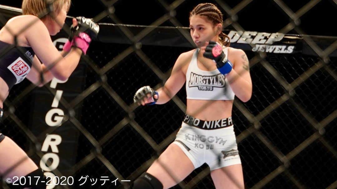 のインスタグラム：「ㅤ ㅤ プロデビュー戦まで、あと2日！！ ㅤ 勝つぜ！！ケイト選手！！ ㅤ ㅤ #ケイトロータス 選手 #prodebut #勝つぜ #DEEPJEWELS‬ #グッティー写真」