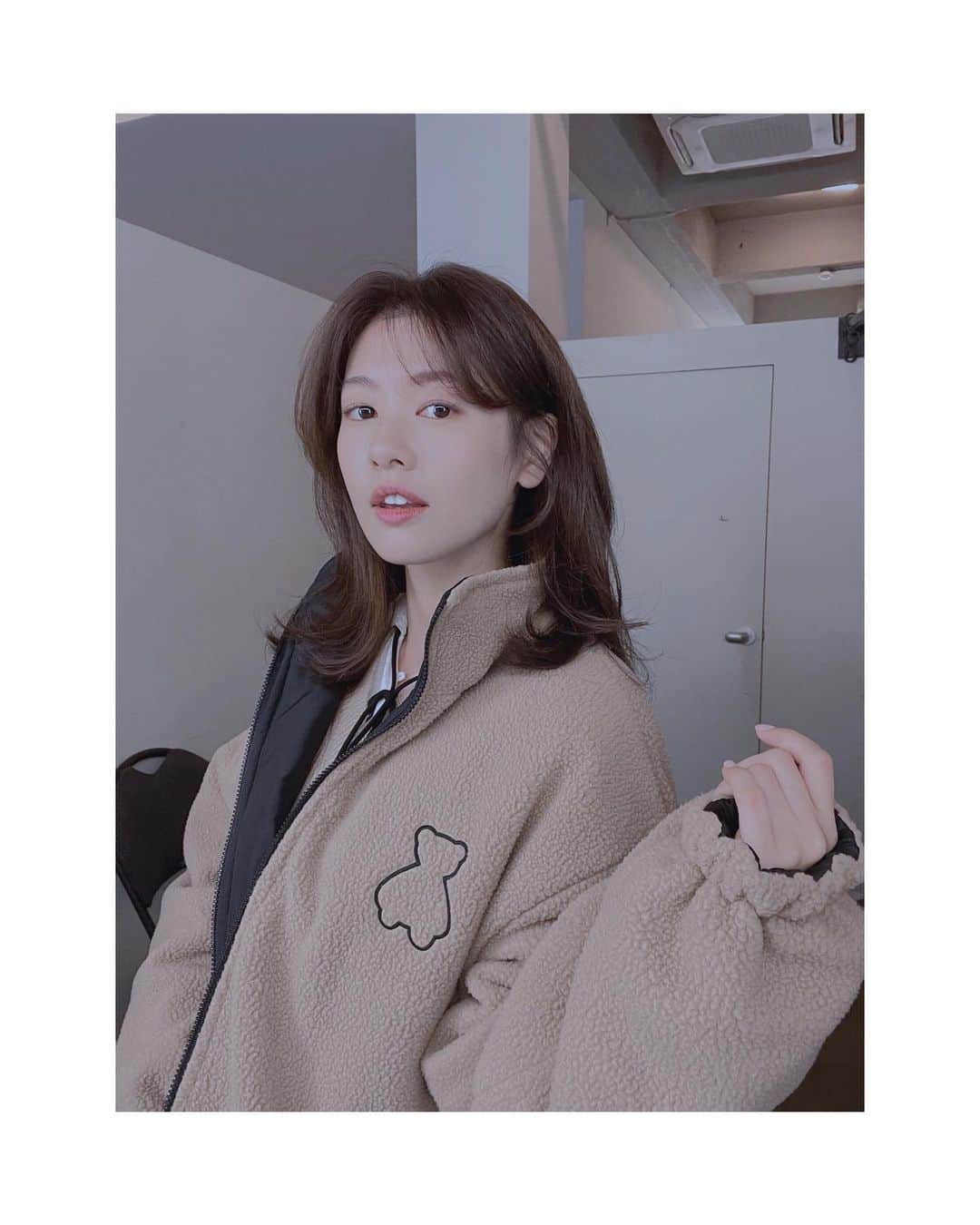 チョン・ソミンのインスタグラム：「이틀간의 광고 여정 끝🙌🏻 다시 #NA01 씨로 돌아갈 시간🧸」