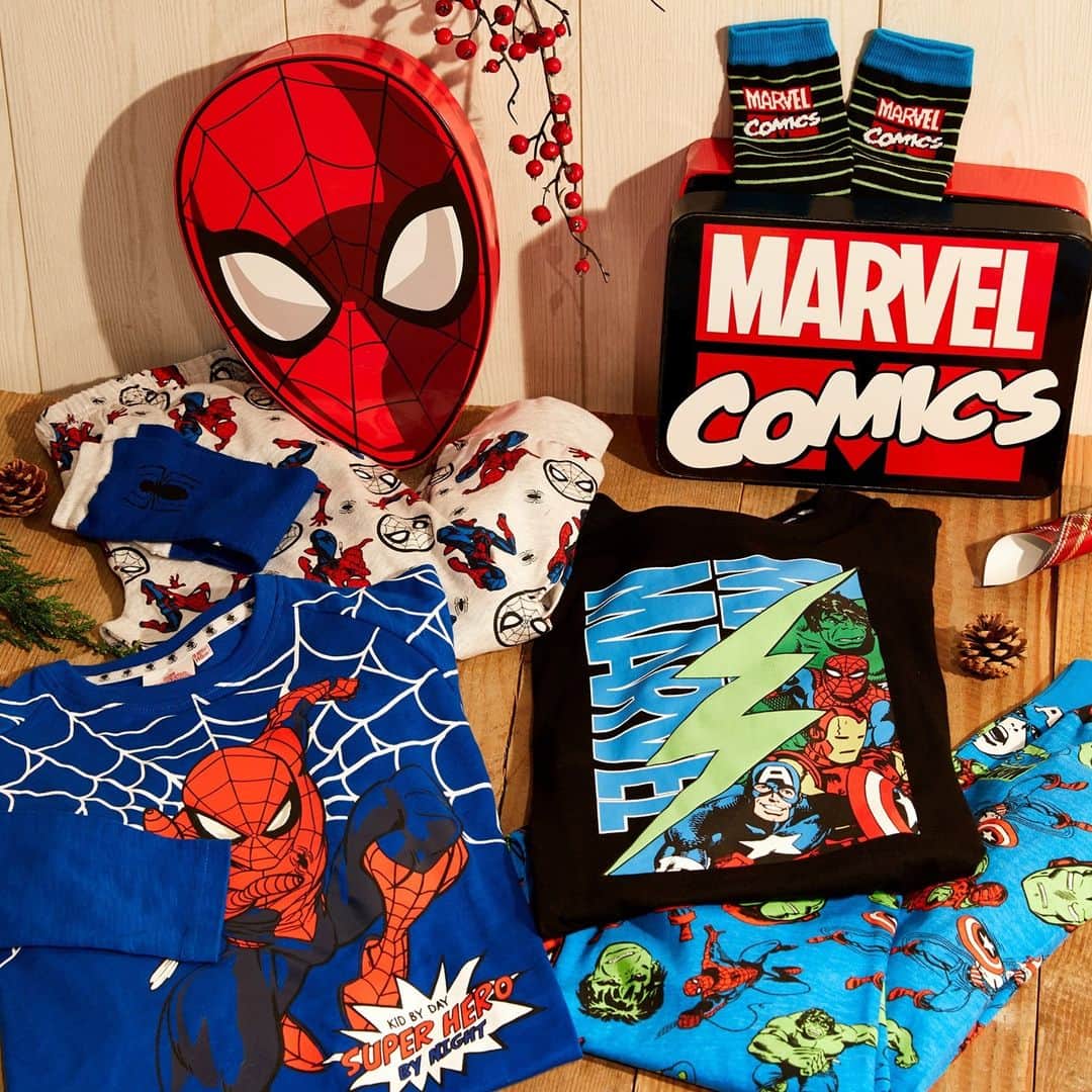 プリマークさんのインスタグラム写真 - (プリマークInstagram)「Gift ideas for a Marvel-lous Christmas @primark.kids 💪 Kids' PJ Gift Boxes from £11/€13 (Available in: 🇬🇧🇮🇪🇪🇸🇵🇹🇮🇹🇫🇷🇩🇪🇳🇱🇧🇪🇦🇹🇸🇮) #Primark #Marvel #Gifts」12月17日 22時00分 - primark