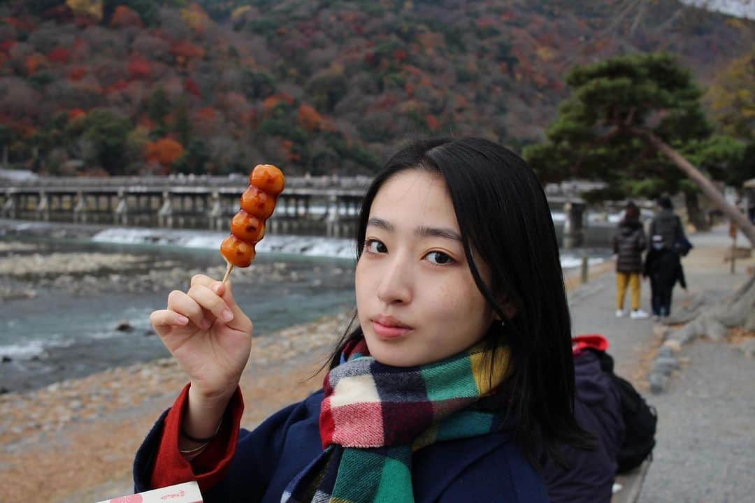 AO のインスタグラム：「🍡 やはりみたらし #団子#みたらし」