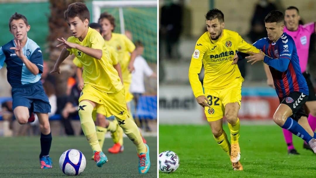ビジャレアルCFのインスタグラム：「Los sueños se cumplen si los trabajas... 💛⚽. . Dreams come true if you work hard... 💛⚽️. . 📸 @alexbbaena 🔝 . #CanteraGrogueta #CopaDelRey #Villarreal #futbol #football #soccer」