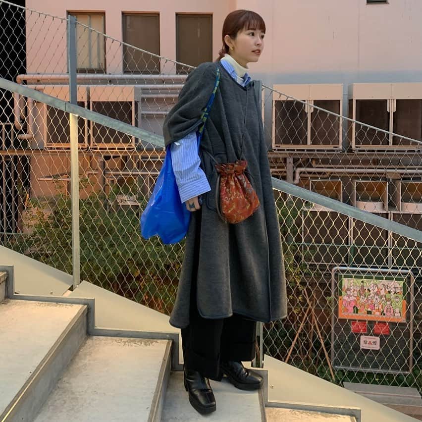 山本 絵里加のインスタグラム：「IKEAかえり😽 #puu_fashion #ootd#code」