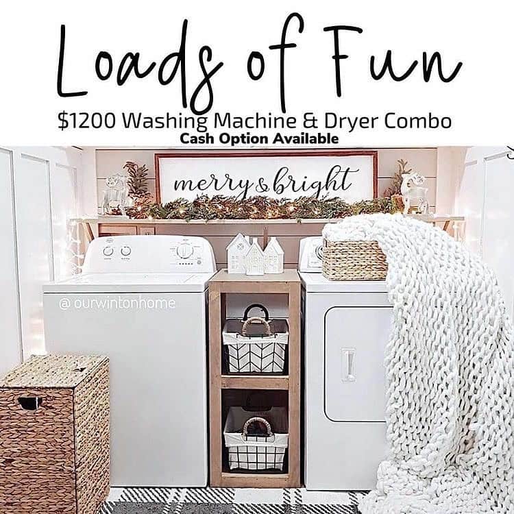 プリンス ピーターのインスタグラム：「XCLOSEDX I‘ve teamed up with some Amazing Ladies to give ONE of our FOLLOWERS a new WASHER & DRYER set of Choice OR $1200 CASH!! So easy to enter, just follow the steps below:  . . 1.FOLLOW Me. I Check. 2.LIKE this Post. 3.ANSWER Below: WHAT’S YOUR LEAST FAVORITE CHORE AROUND THE HOUSE😖👉🏻🧹🧺🚽🛏🍽 4.FOLLOW @classy_giveaways and everyone they FOLLOW. . . . ENDS ON: 12/20/20 Open to USA & CANADA Only. For RULES see official post @classy_giveaways . . Please Note: This contest is in no way sponsored, administered or endorsed by Instagram. Inc or any of the companies in the photo. By entering you are confirming you are at least 18 years of age, release Instagram of responsibility, and agree to Instagram’s terms of use!  #wnd1217」