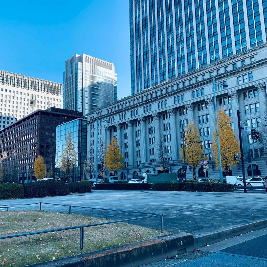 のインスタグラム：「今日の東京 気持ちいい天気です」