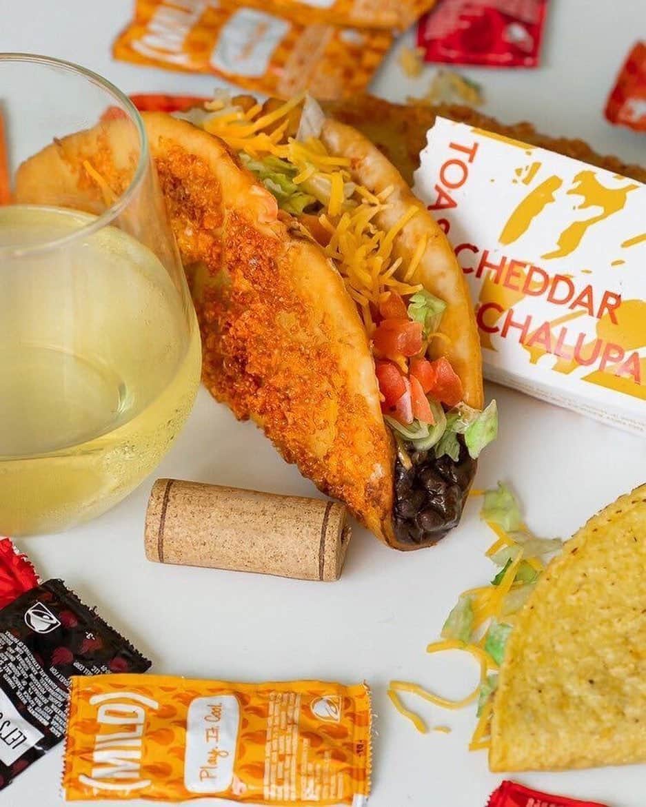 Taco Bellのインスタグラム：「You bring the wine, we’ll bring the cheese.」