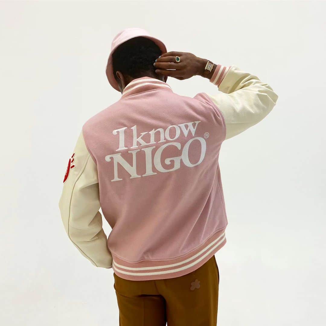 NIGOさんのインスタグラム写真 - (NIGOInstagram)「𝕋𝕙𝕒𝕟𝕜 𝕪𝕠𝕦 @feliciathegoat 🖖🏼」12月18日 10時14分 - nigo