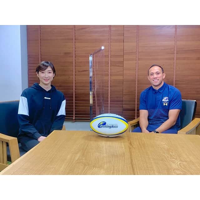 池江璃花子さんのインスタグラム写真 - (池江璃花子Instagram)「*告知* 明日12月19日(土)テレビ朝日 18:30〜「笑顔の瞬間スペシャル2020」 富川アナウンサーにインカレの様子など いろいろお話しさせていただきました！ 同じ白血病を患われた リアリーファノ選手ともとても濃い対談させていただきました。 皆さんぜひご覧下さい✨ #テレビ朝日 #笑顔の瞬間スペシャル2020 #ShiningArcs #クリスチャンリアリーファノ選手  #ラグビー」12月18日 10時21分 - ikee.rikako