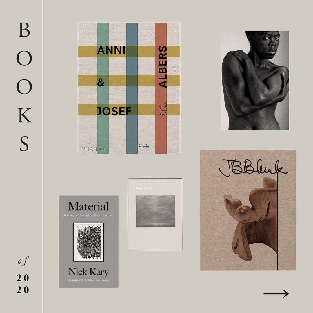 C E R E A Lのインスタグラム：「BOOKS 2020: A selection of some of our favourite books from this year on the subjects of design, art and culture.」