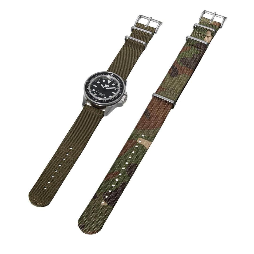 UNDFTDさんのインスタグラム写真 - (UNDFTDInstagram)「UNDEFEATED x UNIMATIC U1-U  Featuring both camouflage and olive nylon nato straps, both featuring sandblasted steel hardware with an engraved UNIMATIC logo. The watch will come housed in a UNIMATIC tough case that will include a warranty card specific to the UNDEFEATED x UNIMATIC partnership.   The UNDEFEATED x UNIMATIC Modello Uno ref. U1-U will be available for purchase December 19th 2020 at 9am PST on Undefeated.com」12月18日 2時35分 - undefeatedinc