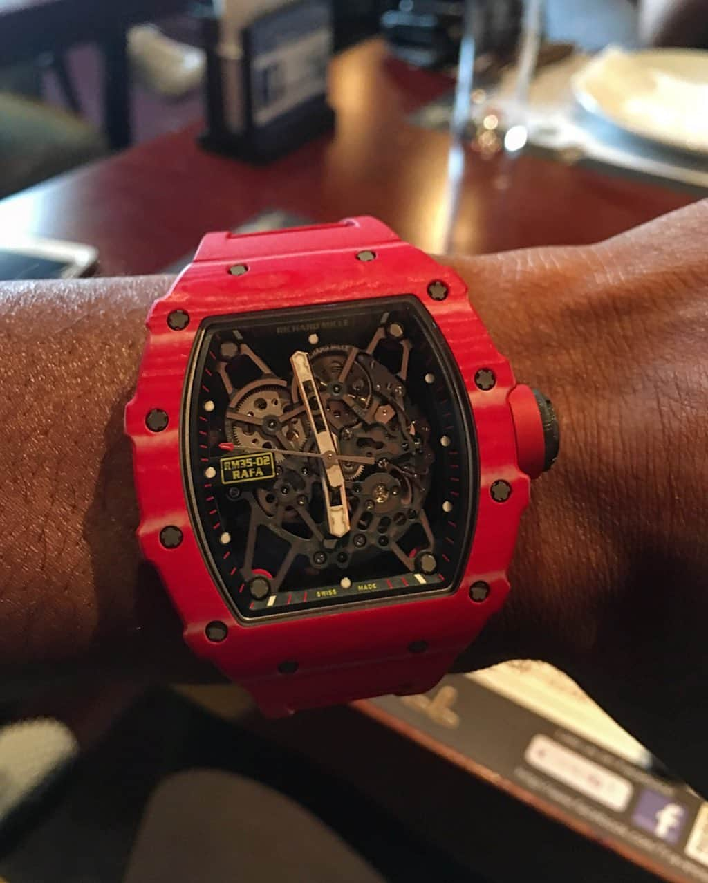 カルフィン・ヨン・ア・ピンさんのインスタグラム写真 - (カルフィン・ヨン・ア・ピンInstagram)「#richardmille #rm35 #rm3502 #rmnadal #richardmillenadal #babynadal #rm10 #rm11 #rm67 #rolex #patek #audemarspiguet #patekphilippe #nautilus #daytona #royaloak #watchcollector #sportswatch」12月18日 2時42分 - calvinjongapin