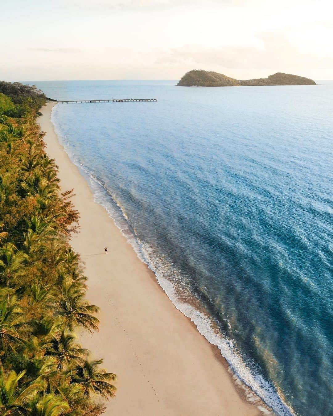 Australiaさんのインスタグラム写真 - (AustraliaInstagram)「Today's motto: Keep palm and carry on! 🌴 😉 @vanessashambrook's image of #PalmCove in @tropicalnorthqueensland has us feeling relaxed and dreaming of a tropical escape. The tiny town of Palm Cove is just 30 minutes north of #Cairns in @queensland and is centred around this photogenic esplanade that's lined with 500-year-old melaleuca trees, luxury boutique hotels and fantastic restaurants - all right by the ocean. There’s plenty to do; hire a kayak with @palmcovewatersports,  take a tour to nearby #DoubleIsland with @epicoceanadventures or pop in to #PedrosFishingHire before spending the day at Palm Cove jetty for some A-class fishing! 🎣 #seeaustralia #thisisqueensland #exploreTNQ #holidayherethisyear」12月18日 4時00分 - australia