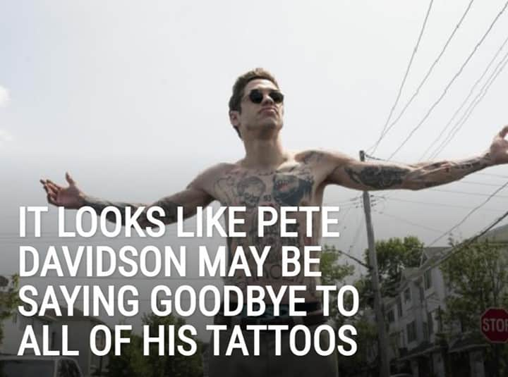 Alternative Pressさんのインスタグラム写真 - (Alternative PressInstagram)「From portraits of @HillaryClinton to @SpongeBob, Pete Davidson has quite the tattoo collection but it looks like it may not be around for too much longer⁠ LINK IN BIO⁠ .⁠ .⁠ .⁠ #petedavidson #petedavidsontattoos #hillaryclinton #spongebob #spongebobsquarepants #altpress #alternativepress」12月18日 5時02分 - altpress