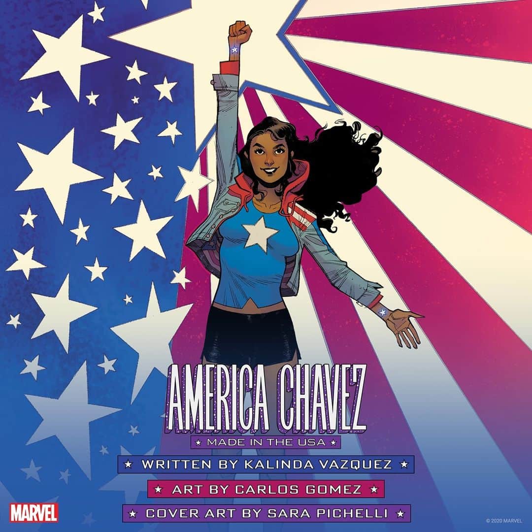 Marvel Entertainmentさんのインスタグラム写真 - (Marvel EntertainmentInstagram)「What made America Chavez who she is...and what will she do to protect the ones she loves? Find out March 2021 in "America Chavez: Made in the USA" #1! 🌟」12月18日 5時06分 - marvel