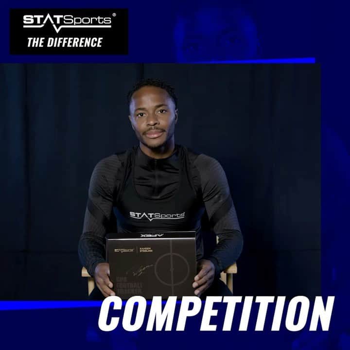 ラヒーム・スターリングのインスタグラム：「It’s competition time 🔥 I’ve 10 signed @statsports Apex Athlete Series GPS trackers to give away. To be in with a chance, simply: ✅ Follow @statsports ✅ Tag two mates in the comments The 10 winners will be picked at random by @statsports and announced on their Instagram. Good luck 👊  Ends in 48 hours 🙌🏾」