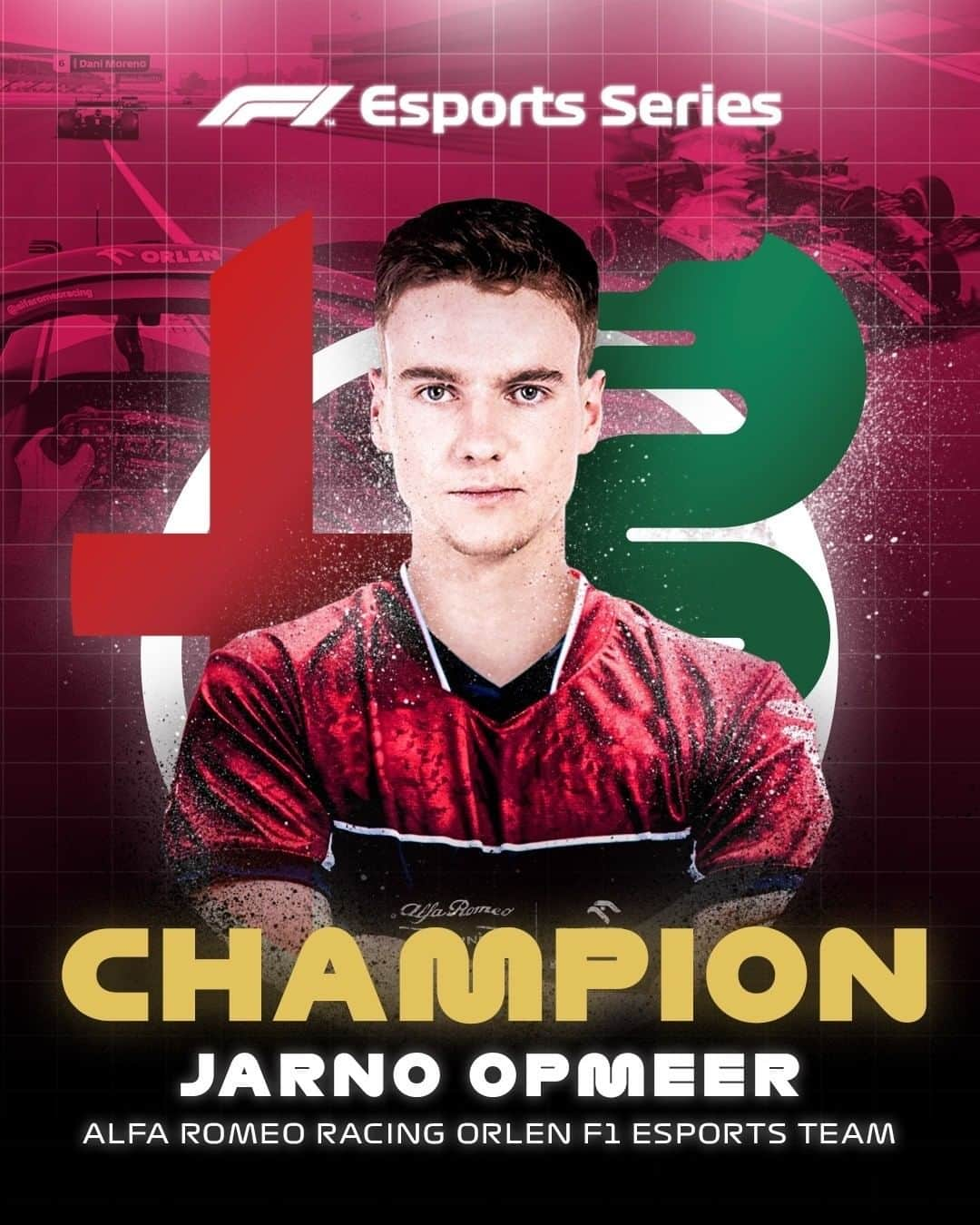 F1さんのインスタグラム写真 - (F1Instagram)「JARNO OPMEER IS YOUR #F1ESPORTS CHAMPION! 🏆  The flying Dutchman wins his first championship in his debut season for @alfaromeoracingorlen 🤩🇳🇱  #F1 #Formula1 #Esports #Netherlands #AlfaRomeo @sauberesports」12月18日 5時08分 - f1