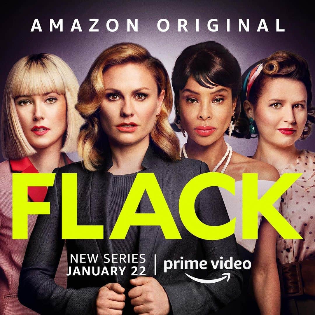 アンナ・パキンのインスタグラム：「#FLACK is coming to @amazonprimevideo !!! Season one available 1/22/21 !!! 🦈💄 Who else is excited!??? 🙋🏼‍♀️」