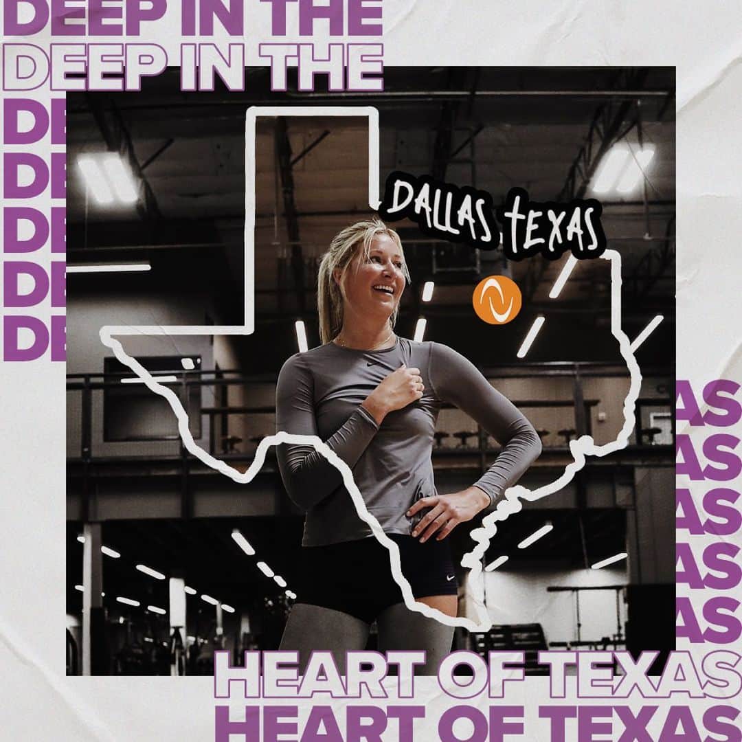 のインスタグラム：「Pro volleyball coming to you live in Dallas, February 2021!!! Catch the matches on @cbssports and @foxsports  @auprovolleyball #BeUnlimited」