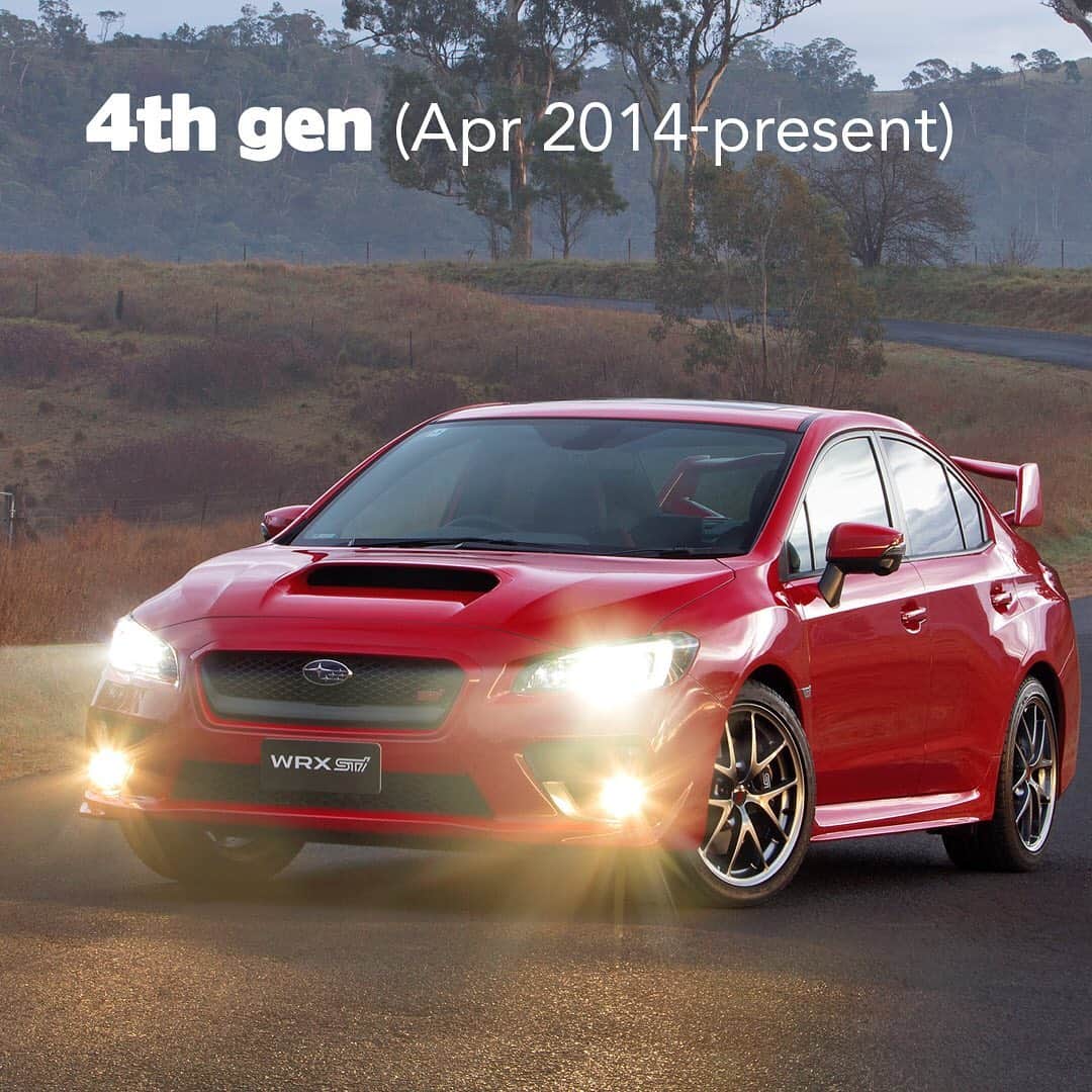 Subaru Australiaさんのインスタグラム写真 - (Subaru AustraliaInstagram)「Which is your favourite generation? 🚘  With 10,000 models sold in Australia and more than 22 years of innovation behind it, the Subaru WRX STI has been the ultimate performance icon over 4 generations.  Which tops your list? Vote in the comments 😊  #Subaru #WRXSTI #SymmetricalAWD #Boxer #Rallycar #10kfollowers」12月18日 6時03分 - subaruaustralia