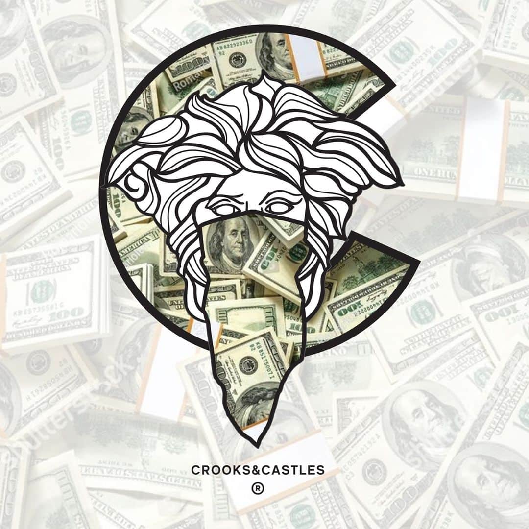 Crooks & Castlesのインスタグラム：「Money moves 💸⁠ Bandito Lux Group now available. ⁠ #crooksncastles #bandito #money #cstc #crooks #troublemakers」