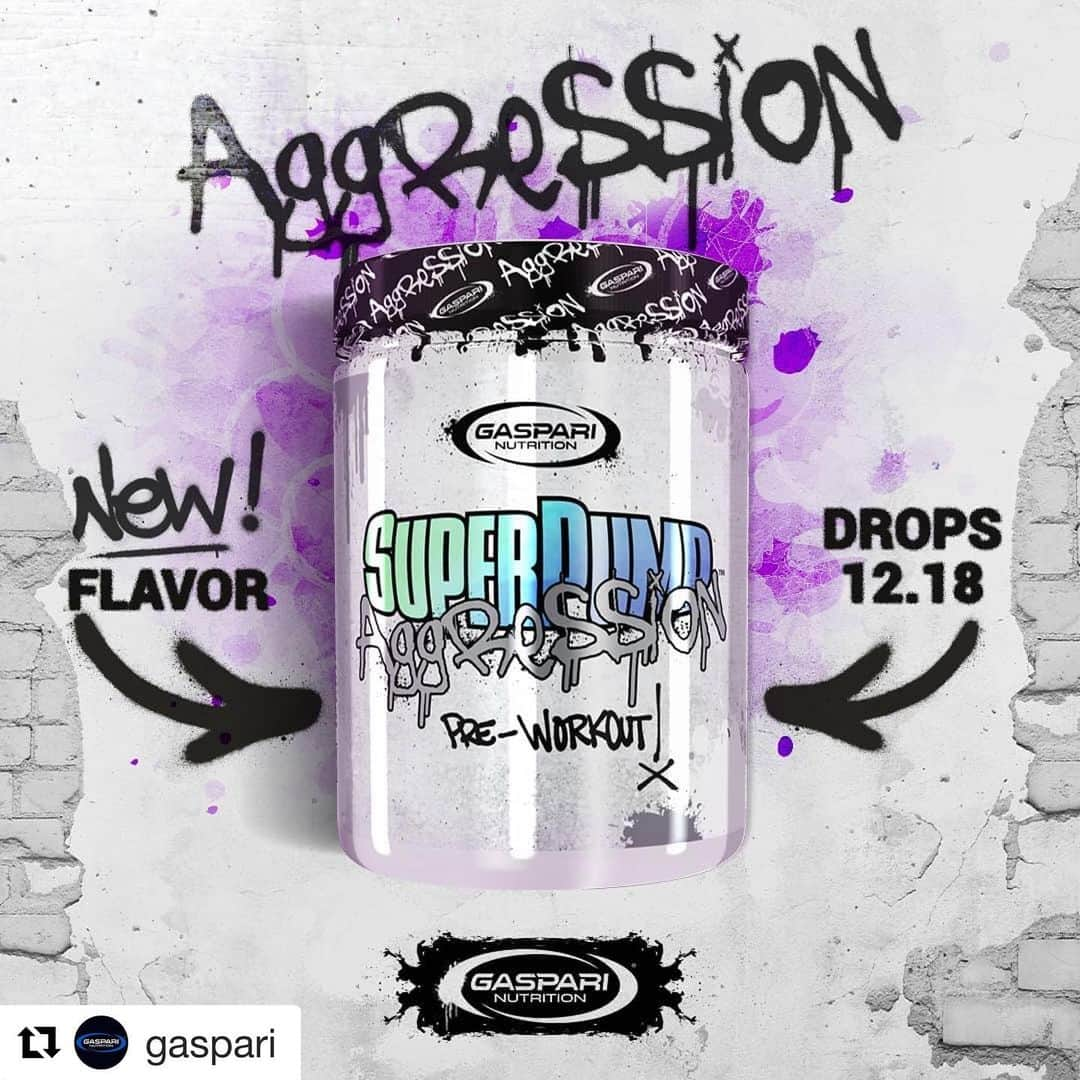 Hidetada Yamagishiさんのインスタグラム写真 - (Hidetada YamagishiInstagram)「#Repost @gaspari with @get_repost ・・・ Yup, that’s right, this Friday, December 18th, a new flavor will be introduced into the #SuperPumpAggression world.  Comment with your guess below 🗣 #Gaspari #Proven #GaspariNutrition #TeamGaspari #Bodybuilding #Fitness #Workout #Exercise #Healthy #RichGaspari #SuperPumpAggression #Preworkout」12月18日 6時46分 - hideyamagishi