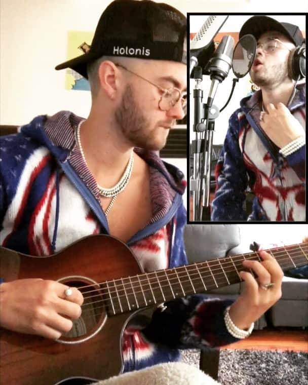 ジャック・ジョンソンのインスタグラム：「Vocal pads are fun」
