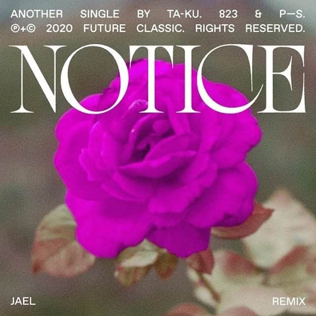のインスタグラム：「JaelがTa-Kuの「Notice」をリミックス #bfmstaffpick」