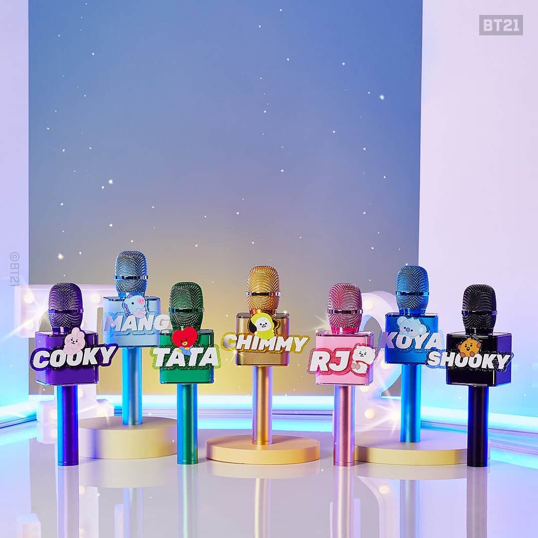BT21 Stars of tomorrow, UNIVERSTAR!さんのインスタグラム写真 - (BT21 Stars of tomorrow, UNIVERSTAR!Instagram)「Be yourself with music. 💃   BT21 BABY Bluetooth Microphone Coming Soon  [Korea] 2020.12.22 - 12.24 (KST) Learn more 👉 Link in bio  [Global] 2020.12.21 5PM (PST) only for 8 hours at LINE FRIENDS COLLECTION Learn more 👉 Link in bio  #BT21 #BT21BABY #wirelesssmic #bluetoothmic #karaoke #speaker」12月18日 19時07分 - bt21_official