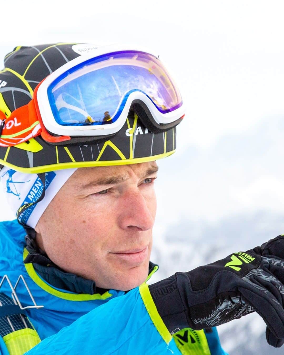 ミレーのインスタグラム：「Local legends are people you should get to know well, no matter what discipline they're reknown for. As you may know, @jeansulpice is a great french cook but also a strong athlete and ski mountaineer. Living only a few kilometers away from our HQ in Annecy, we're really honoured to partner with him when he leaves his kitchen to reach the summits on skis!  #MilletRiseUp」