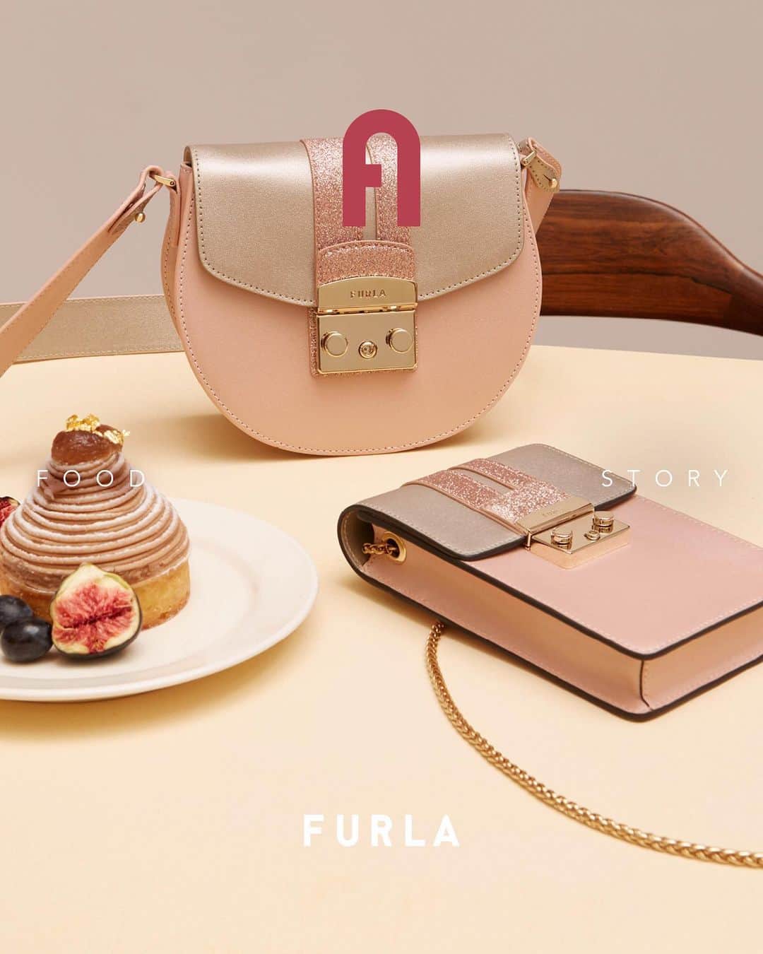 のインスタグラム：「When style meets sweets. It was inspired by the highest mountain of the Alps. Swipe left to discover one of the Montebianco’s legends.  #thefurlasociety #furlafeeling #newcollection #furla #accessories #fashion #furlagift」