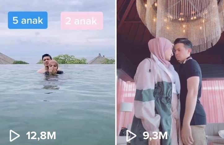 のインスタグラム：「Wiiii jadi semangat ni tiktokan hyuuung 🤣 follow tiktok kia irwan ya @ Zaskirwan15 ,  Terimakasih dino merah🐛」