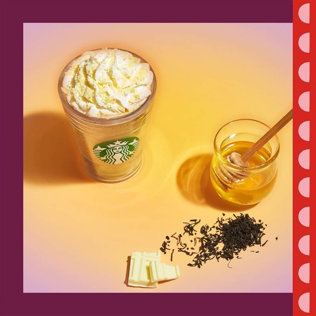 のインスタグラム：「❄️ 12/26(土)より #アールグレイハニーホイップフラペチーノ が新登場🍯✨ ホッと温まる3種類のティーラテも✨  #アールグレイハニーホイップティーラテ #チャイアンドホワイトチョコレートティーラテ #ほうじ茶クリームティーラテ  #新作フラペチーノ #スターバックス」