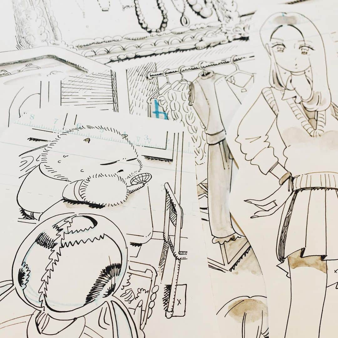 谷口菜津子のインスタグラム：「#教室の片隅で青春がはじまる」