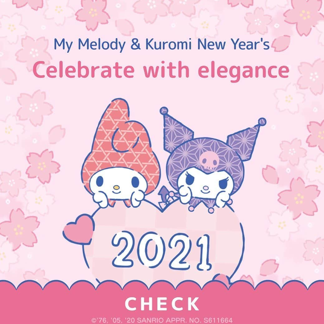 LINE Cameraさんのインスタグラム写真 - (LINE CameraInstagram)「Celebrate New Year's early🎍✨ With My Melody and Kuromi💖 . #linecamera #lineカメラ #라인카메라 #sanrio #サンリオ #可愛い #kawaii #cute #mymelody #マイメロ #マイメロディー #クロミ #kuromi #正月 #あけましておめでとう #あけおめ #newyear #happynewyear #和風 #和柄 #スタンプ #ステッカー #stickers」12月18日 12時09分 - linecamera_official