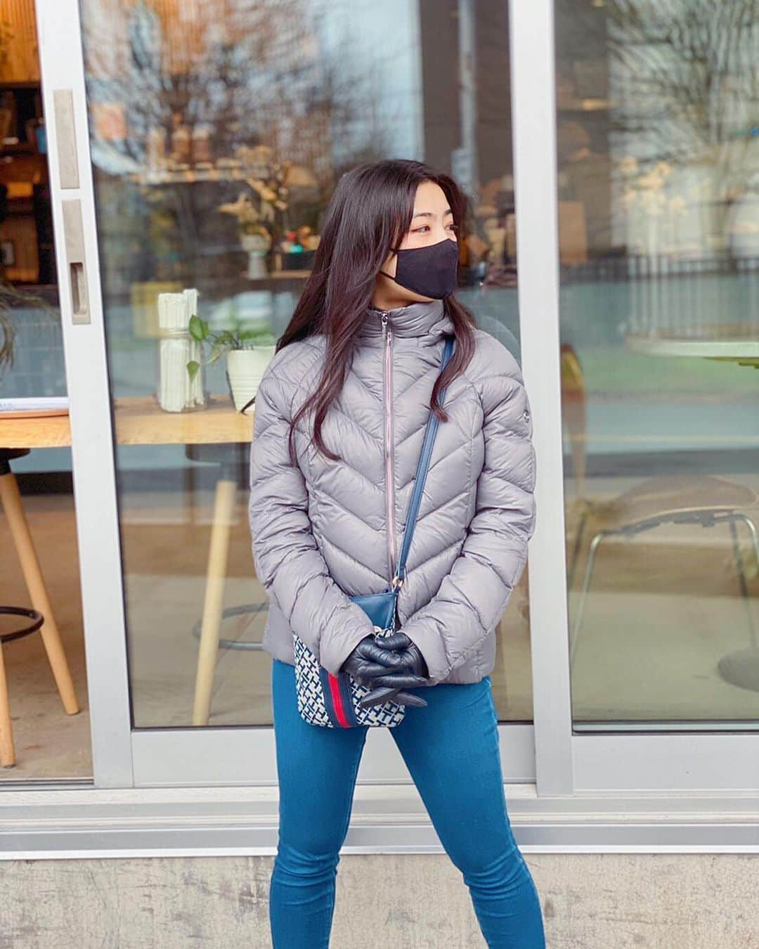 永井里菜のインスタグラム：「. . Space Needle を眺めながら😋🥪☕ .」